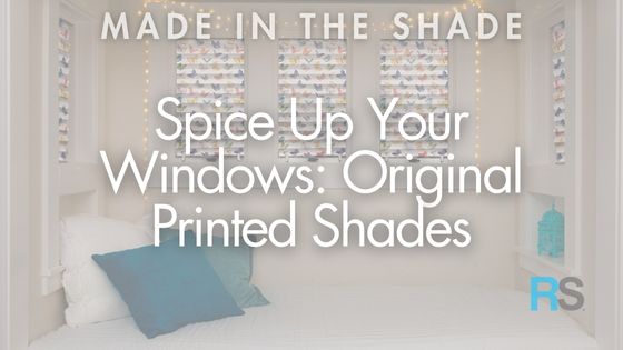 Spice Up Your Windows: Original Printed Shades