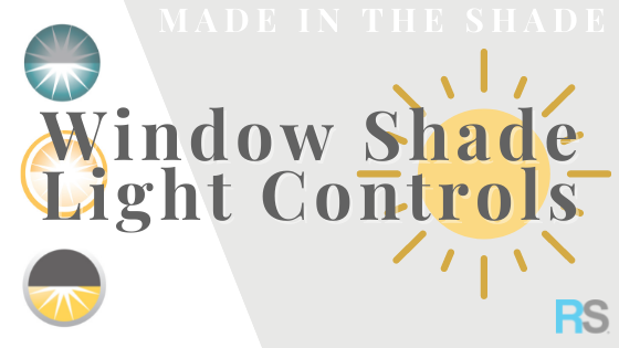 Window Shade Light Controls