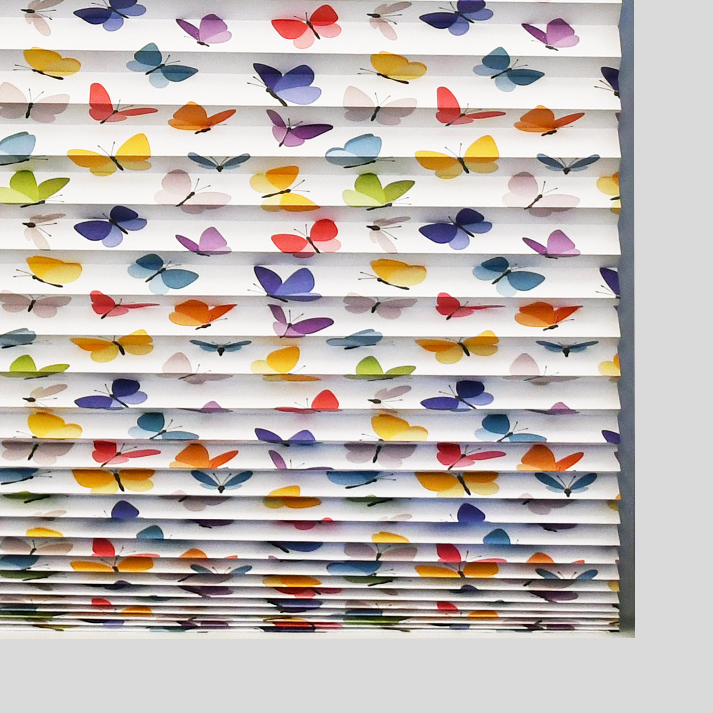 Butterfly Window Shadow Original Printed Window Shade – Butterflies | No Tools Installation ...