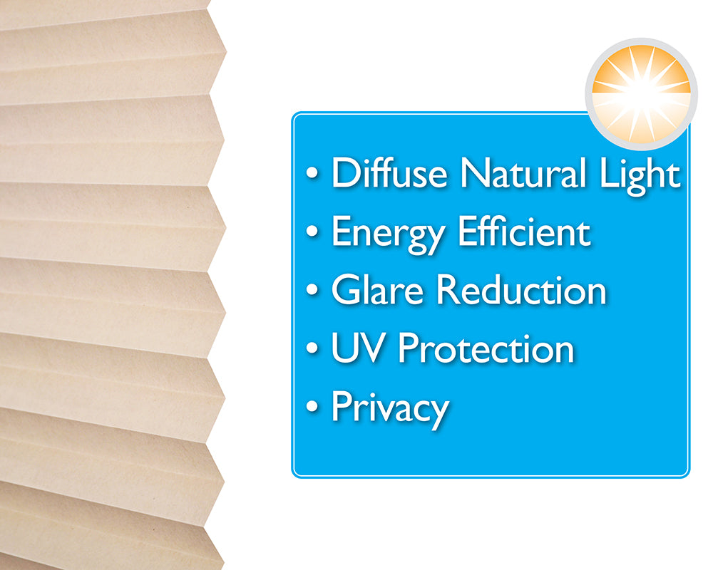 Light Filtering Windows Original Light Filtering Window Shade Natural | No Tools Installation ...