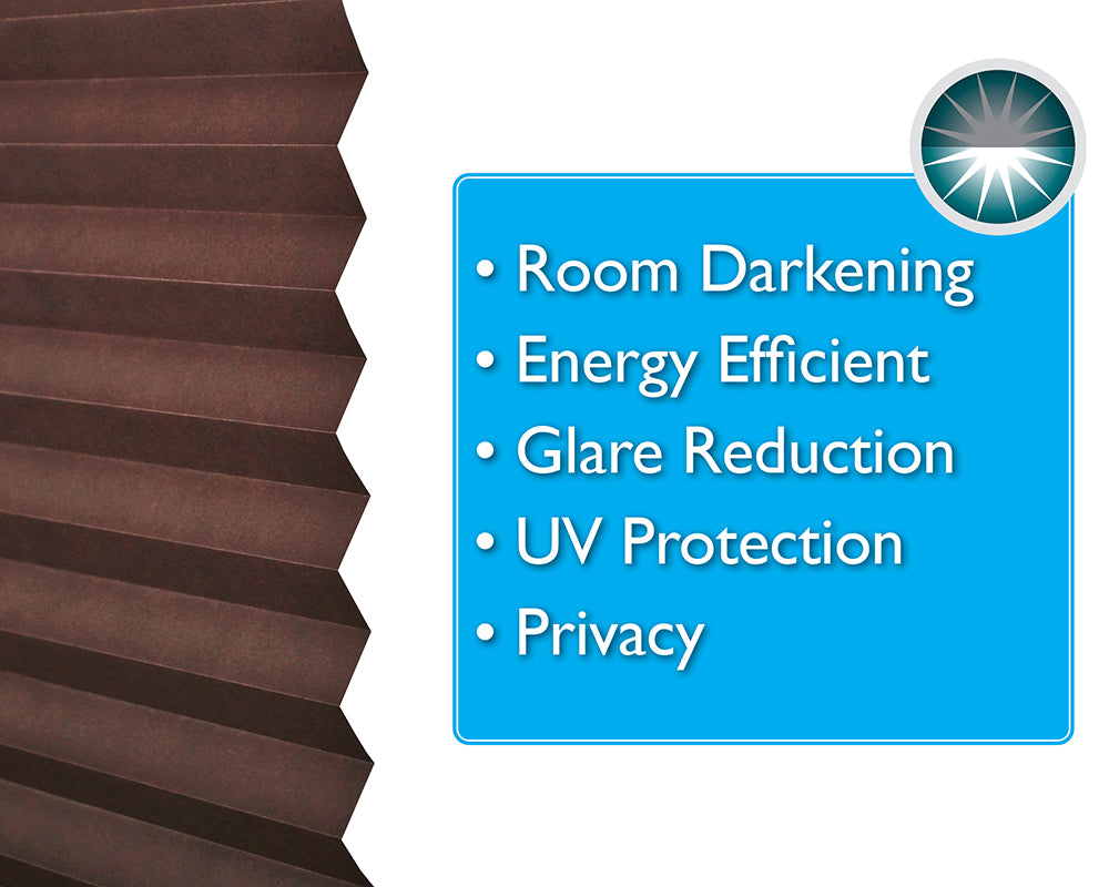 Room Darkening, Energy Efficient, Glare Reduction, UV Protection, Privacy 