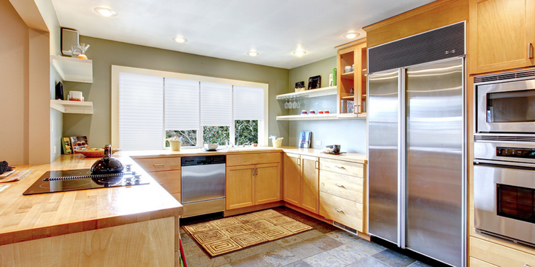 Easy Lift Cellular Shades in Kitchen
